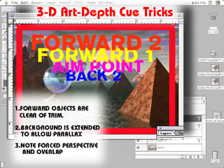 layered photoshop image for lenticular 3d